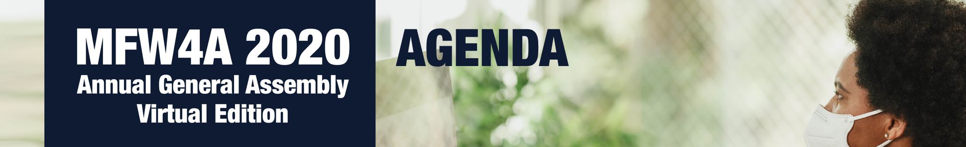 2020 AGA - Agenda