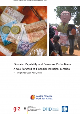 Financial Capabilty and Consumer Protection - A Way Forward to Financial Inclusion in Africa