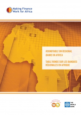 Report on the Roundtable on Regional Banks in Africa