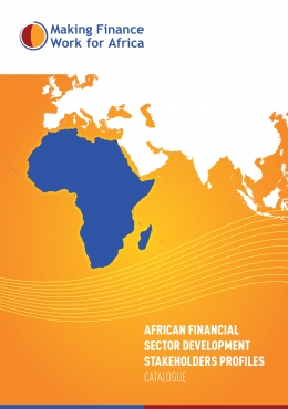African Financial Sector Development Stakeholder Profile Catalogues